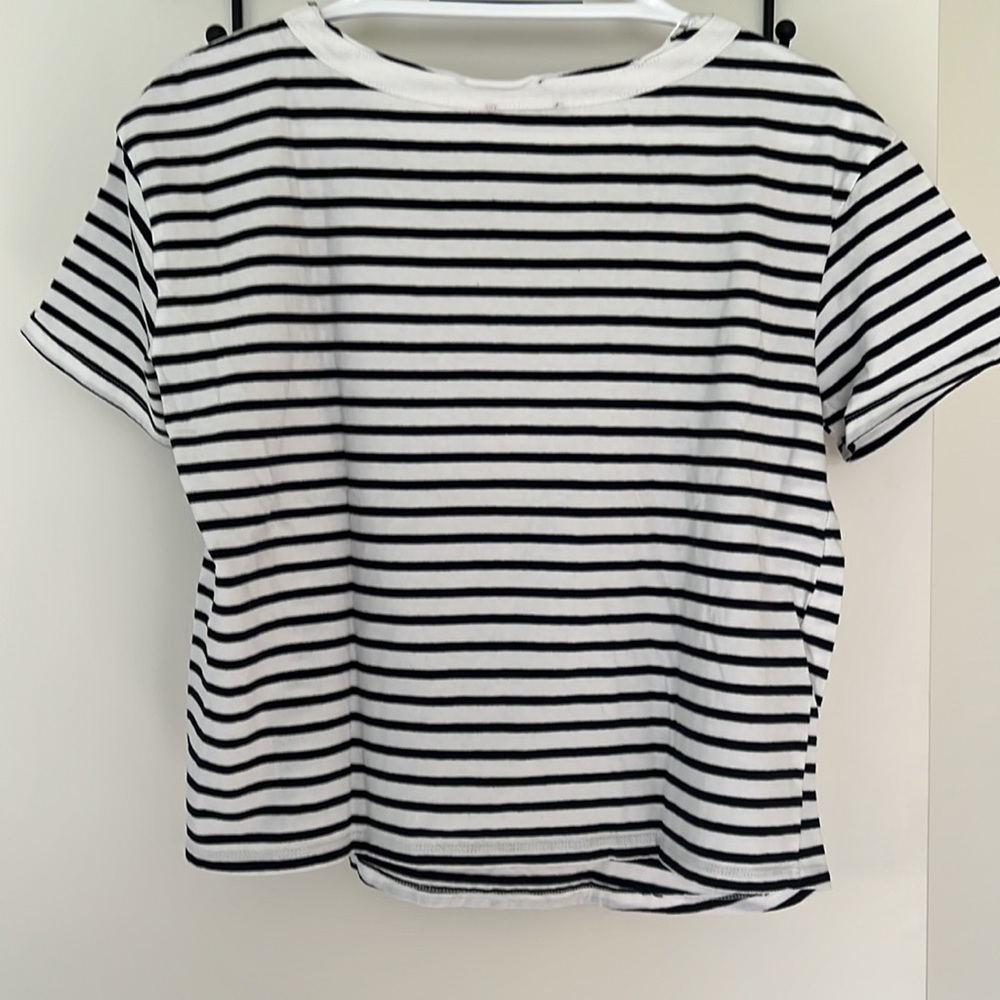 EUC Zara striped shirt size medium womens - Picture 4 of 4